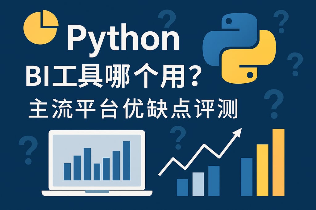 Python BI工具哪个好用？主流平台优缺点评测